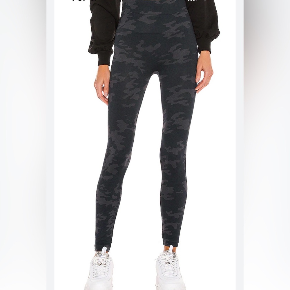 SPANX Black Camo Leggings